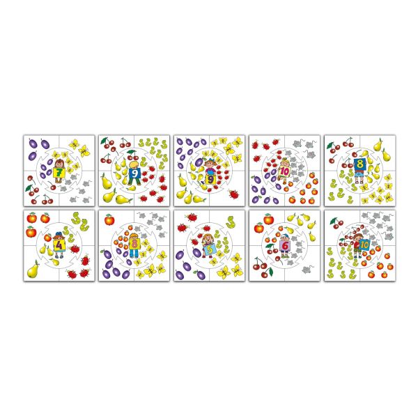 Учись играя Сколько не хватает 00074 Десятое королевство