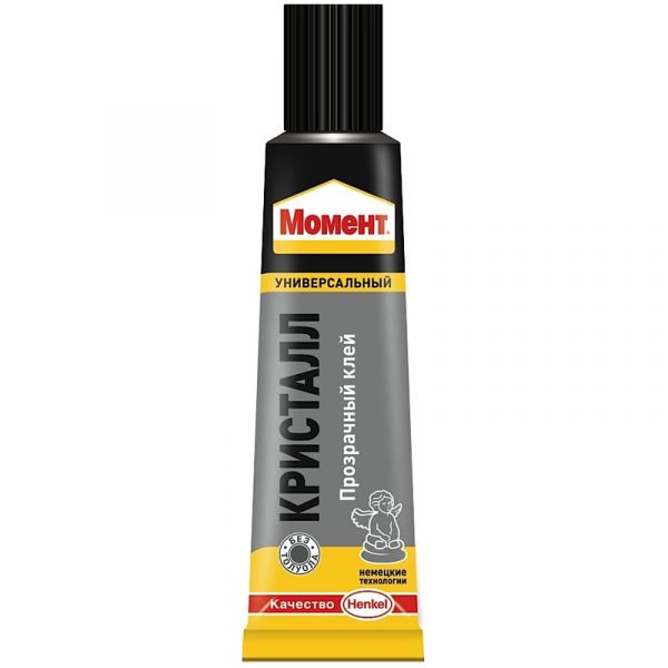 Клей Момент Кристалл универсальный прозрачный 125мл 873867 Henkel