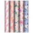 Упаковочная бумага глянц. 70*100см, MESHU "Floral mood", 80 г/м2, ассорти, 5 дизайнов MS_62823