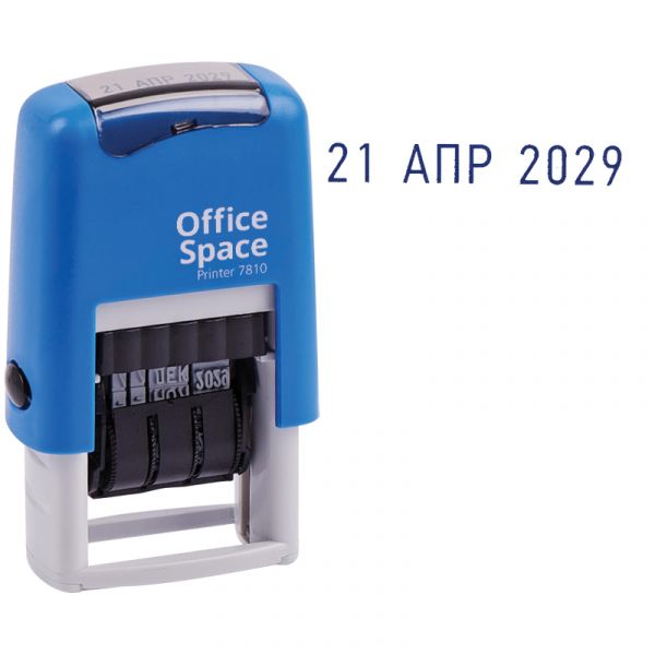 Датер ленточный OfficeSpace, пластик, 1стр., 3мм, русский BSt_40521