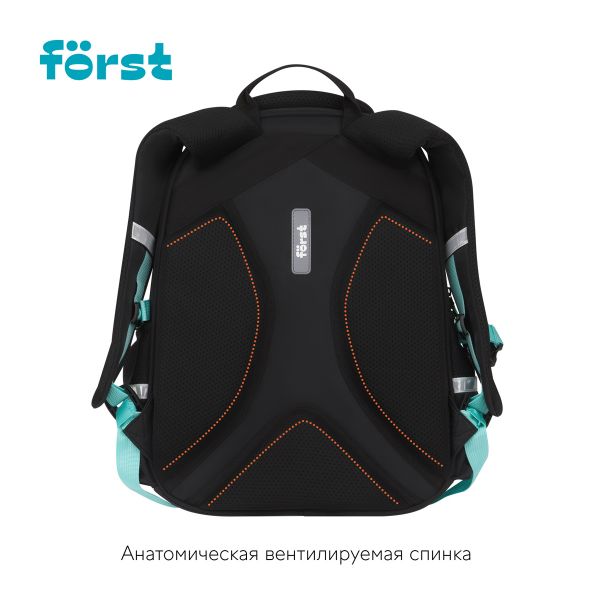 Рюкзак Först F-Comfy "Positive energy" 38*29*15см, анатомическая спинка FT-RS-092401