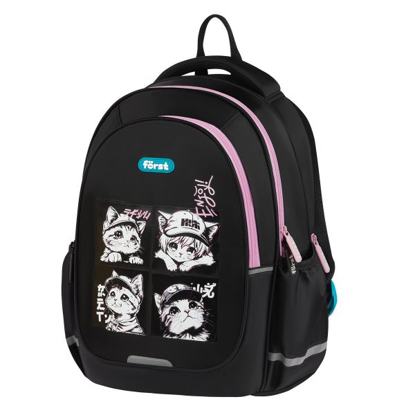 Рюкзак Först F-Cute "Lovely Kittens" 37*29*17см, анатомическая спинка FT-RM-102501