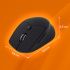 Мышь беспроводная SONNEN V33, USB, 800/1200/1600 dpi, 6 кнопок, оптическая, черная, SOFT TOUCH, 5135