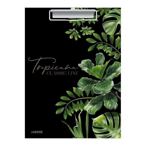 Клипборд А4 "Tropicana" /картон /мат. ламинация /тиснение фольгой NEW 3034212 deVENTE
