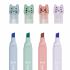 Набор текстовыделителей MESHU "Paw pastel", 04цв., пастельные цвета, 1-4мм MS_55400