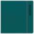 Скетчбук для акварели 40л., 145*145 BG "Bright. Teal", кожзам, на резинке, 200г/м2 Cк40с_61741