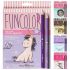 Карандаши пластиковые 18цв Funcolor 4вида 30-0061 Bruno Visconti