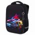 Ранец BRAUBERG LIGHT, 1 отделение, с брелоком, "Neon drift", 36х26х13 см, 272027