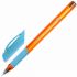 Ручка шариковая масляная с грипом BRAUBERG "Extra Glide GT Sky Blue", СВЕТЛО-СИНЯЯ, игольчатый узел