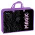 Папка с ручками 1 отделение, А4 Berlingo "Purple Magic", 340*245*75мм, пластик, BR-PT-A47537