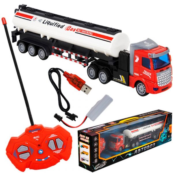 Автовоз на радиоуправлении Young Racer MK200-4 Бензовоз в коробке_Young Racer