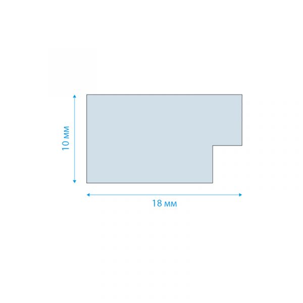 Рамка МДФ 21*30см, OfficeSpace "Expo", белая РМДФ_36539
