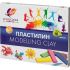 Пластилин 16цв 320г Классика+стек 20С1329-08 Луч