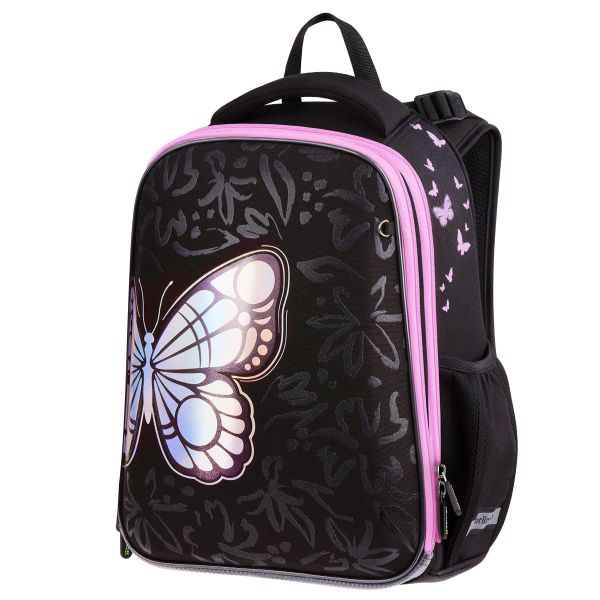 Ранец Berlingo Expert "Butterfly Effect" 37*28*16см, анатомическая спинка RU-EX-1109