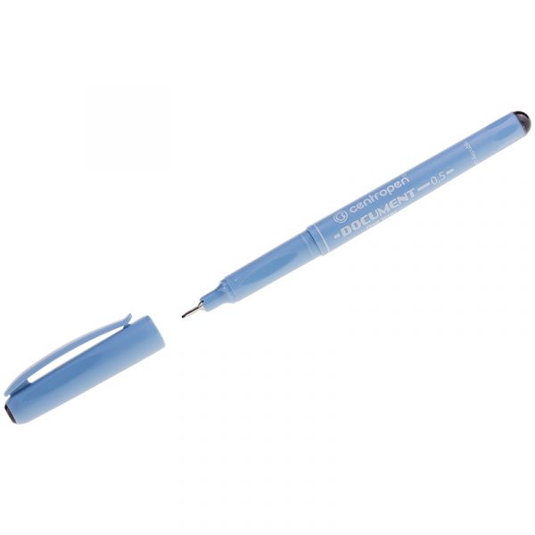 Ручка капиллярная Centropen "Document 2631" черная, 0,5мм 2 2631 0103
