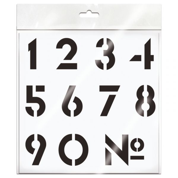 Трафарет ArtSpace 20*20см "Цифры" ТЦ2020_45561