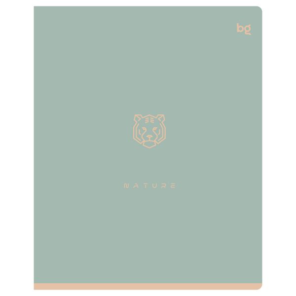 Тетрадь 48л., А5, клетка BG "Nature", soft-touch ламинация Т5ск48_лс 12733