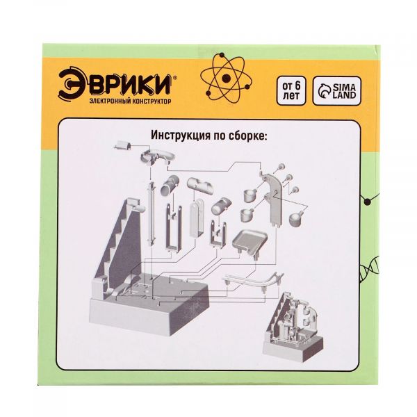 ЭВРИКИ конструктор электронный "Лабиринтика", световые и звуковые эффекты, 19 дет. №SL-0063A 1544724