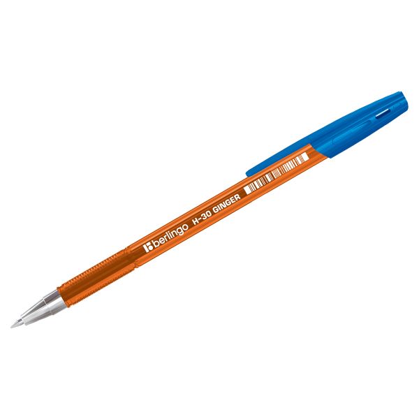 Ручка шариковая Berlingo "H-30 Ginger" синяя, 0,7мм CBp_07238