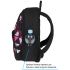 Рюкзак Berlingo Light "Black triangles" 39,5*28*16см, уплотненная спинка RU08024