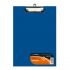 Клипборд А4 синий 2мм PVC CB0441-BL Lamark