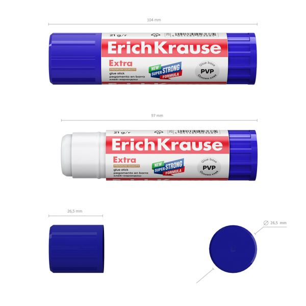 Клей-карандаш 21г 2368 Erich Krause