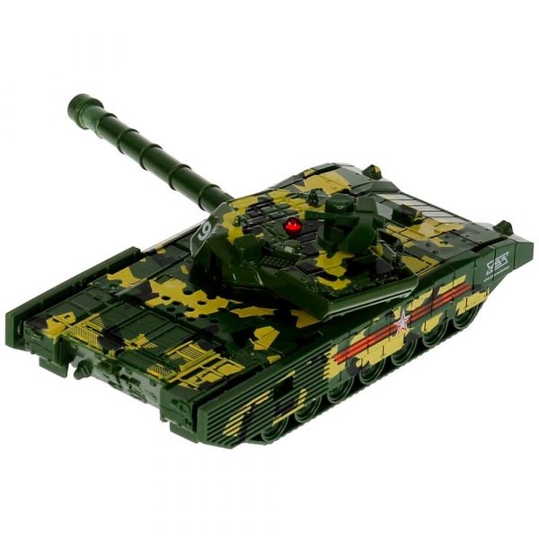 Модель металл Армата Танк Т-14 12 см, ARMATA-12MIL-GN вращается башня, камуф, инерц., в коробке