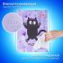 Мешок для обуви ПИФАГОР, 1 отделение, 42х34 см, "Falling cat", 272383