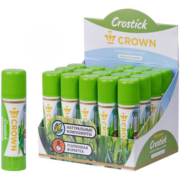 Клей-карандаш 22г Expert CG-220 CROWN
