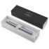 Ручка перьевая Parker "Vector XL Silver Blue" синяя, 0,8мм, подарочная упаковка 2159750