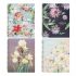 Тетрадь 80л., А5, клетка на гребне BG "Flower gallery", глянцевая ламинация, твердая обложка ТТ5гр80