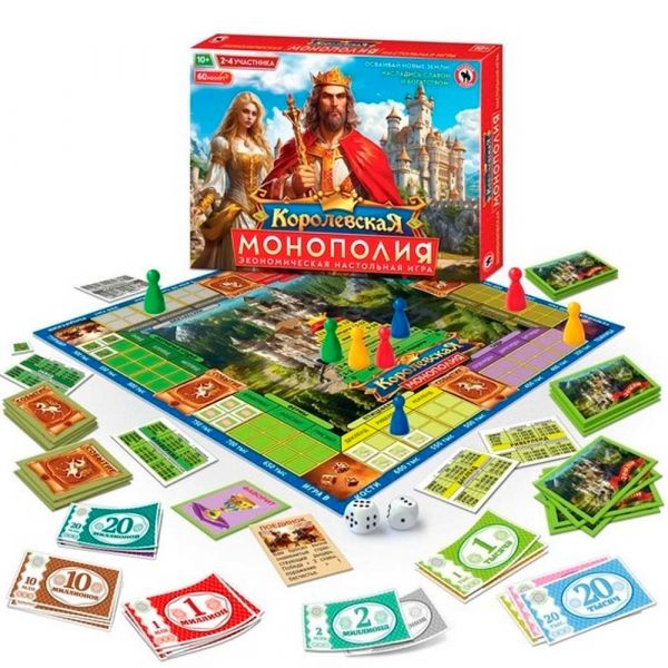 Игра Королевская монополия 04850 Русский стиль