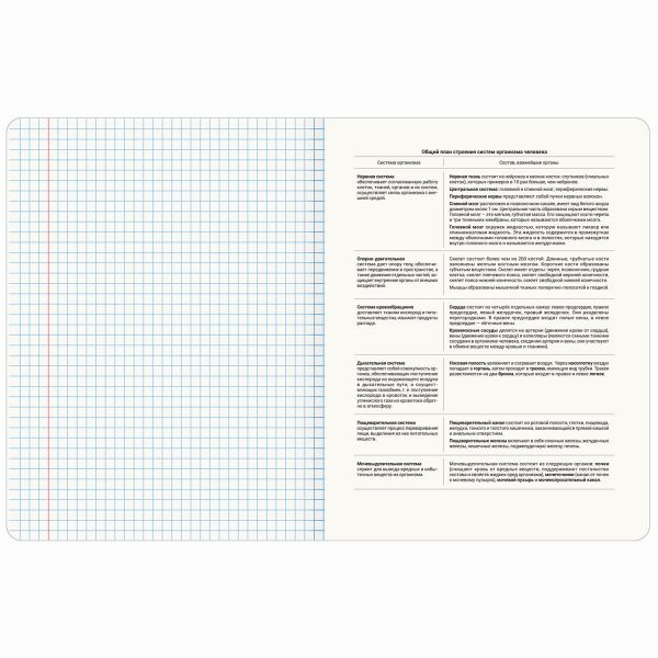 Тетрадь предметная ДАТЫ 48 л., TWIN-лак, БИОЛОГИЯ, клетка, подсказ, BRAUBERG, 405125