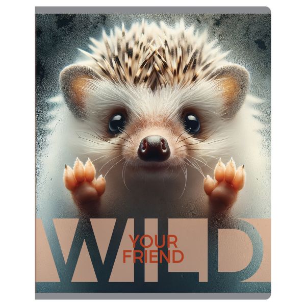 Тетрадь 48л., А5, клетка BG "Wild", суперэконом, универсальный Т5ск48 60312