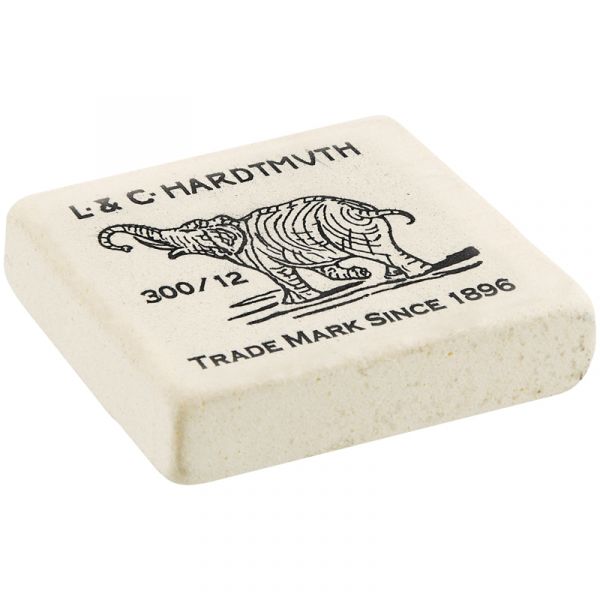 Ластик белый "Elephant" 300/12 KOH-I-NOOR 0300012002KDRU