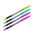 Ручка гелевая Berlingo "Tribase Gel grip neon" черная, 0,5мм, грип CGp_05026