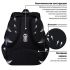 Ранец BRAUBERG FIT, 2 отделения, "Dark cat", 38х27х14 см, 272026