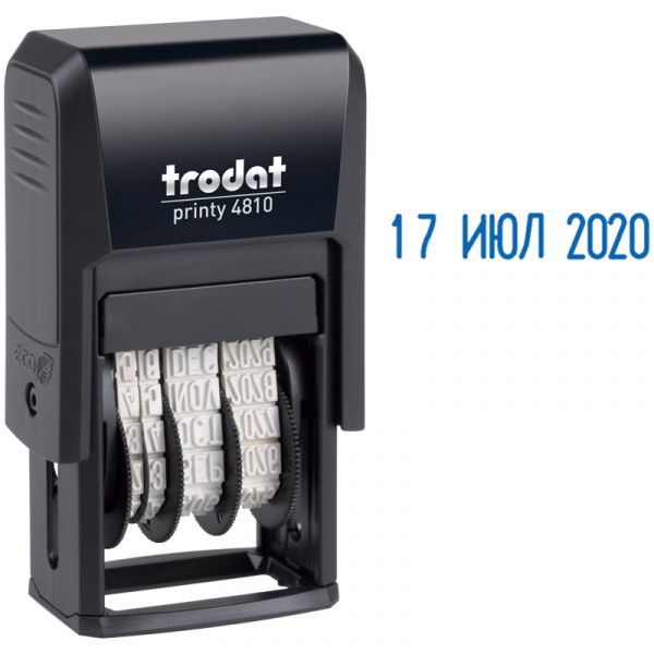 Датер ленточный Trodat, пластик, 1стр., 3,8мм, русский (70621) 4810
