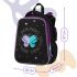 Ранец Berlingo Expert "Shining butterfly" 37*28*16см, анатомическая спинка RU-EX-1001