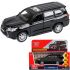 Машина металл Lexus LX-570, LX570-BK 12 см, (откр дв, багаж,черный) инерц, в коробке