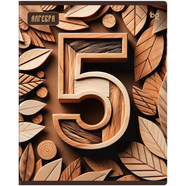 Тетрадь предметная 48л. BG "Дерево знаний" - Алгебра, soft-touch ламинация ТП5ск48_лс 63895