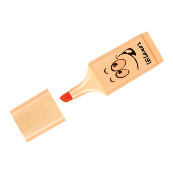 Текстовыделители Luxor "Eyeliter Pastel" пастельный оранжевый, 1-4,5мм 4033P
