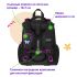 Ранец Berlingo Expert "Shining butterfly" 37*28*16см, анатомическая спинка RU-EX-1001