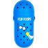 Пенал фигурный 20*8*4см "Flip Flops", EVA, с крышкой и ручкой/с отверстиями д/значков /синий 7027209
