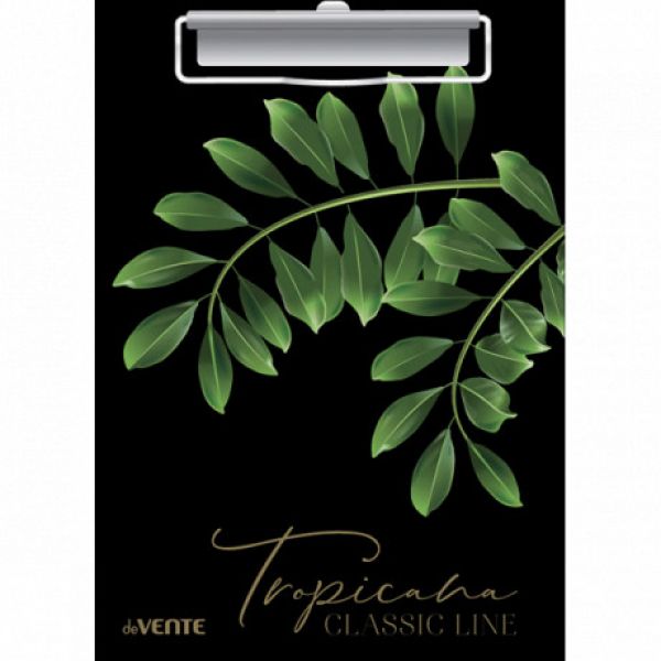 Клипборд А5 "Tropicana" /картон /мат. ламинация /тиснение фольгой NEW 3034216 deVENTE