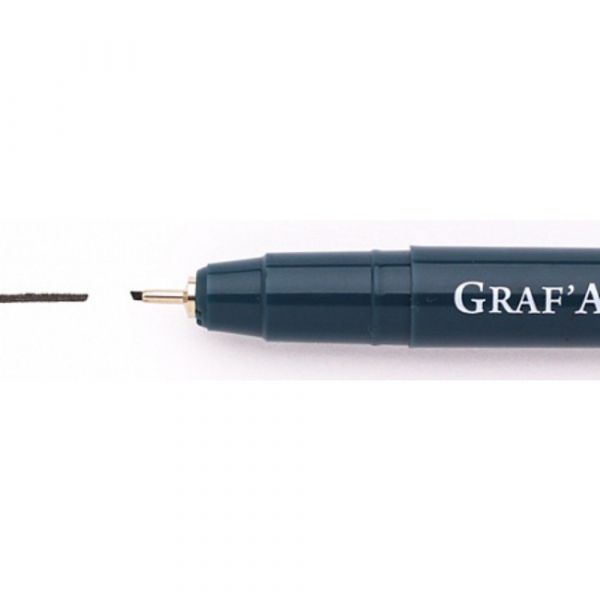 Капиллярная ручка Малевичъ Graf'Art, скошенная, 1,0