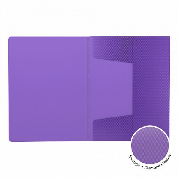 Папка на резинках Diagonal Vivid ассорти А4 50380 Erich Krause