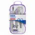 Готовальня BRAUBERG SCHOOL KIT, 11 предметов, циркуль 115 мм, циркуль 125 мм, 210714