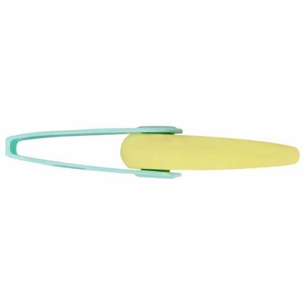 Ластик BRAUBERG "ULTRA PASTEL", 57х24х15 мм, пастельные цвета ассорти,бирюзовый пластиковый держател
