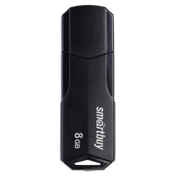 Память Smart Buy "Clue"  8GB, USB 2.0 Flash Drive, черный SB8GBCLU-K